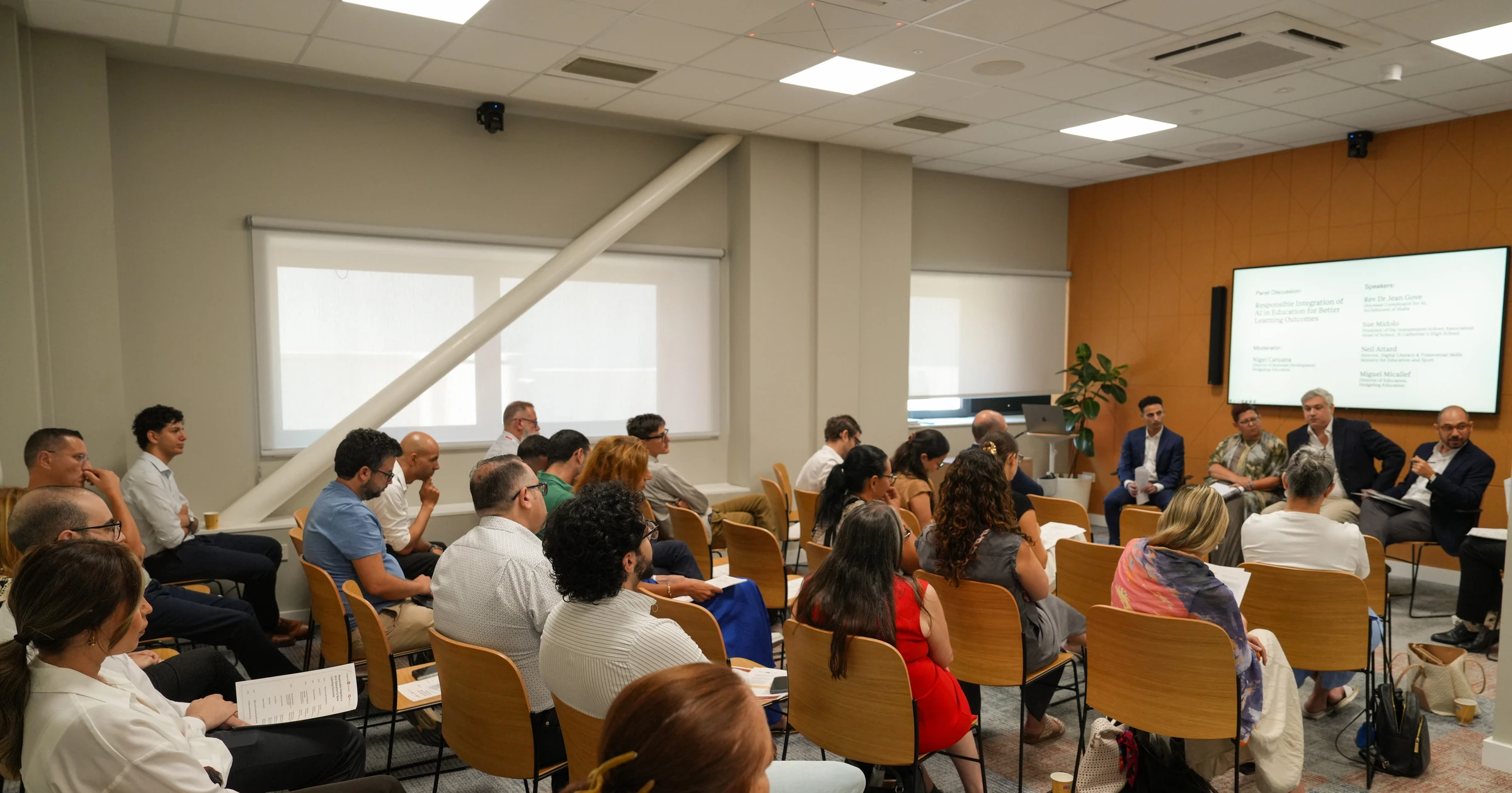 Hedgehog Education’s launch event, hosted by HSBC Malta Foundation.